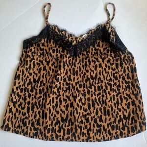 BP animal print camisole M